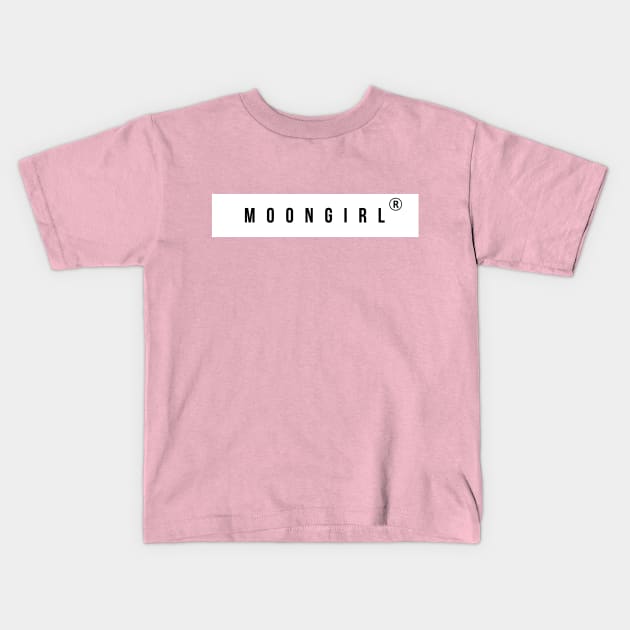 Moongirl Kids T-Shirt by Teebee